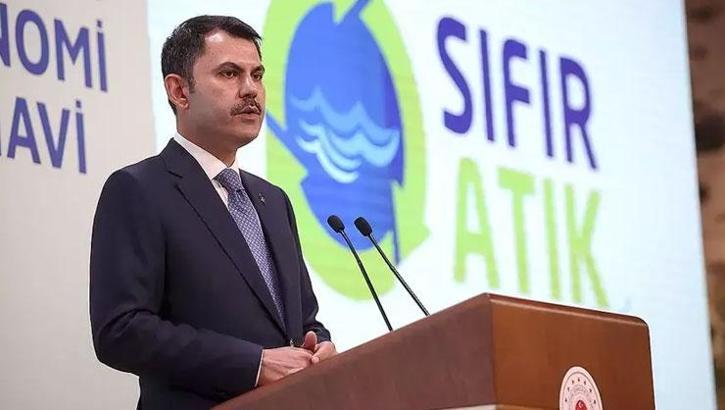 Bakan Kurum, Sıfır Atık Projesi'nin 8. yılını kutladı