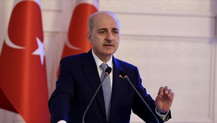 Numan Kurtulmuş: Filistin devleti Ortadoğu'da barışın kapısıdır