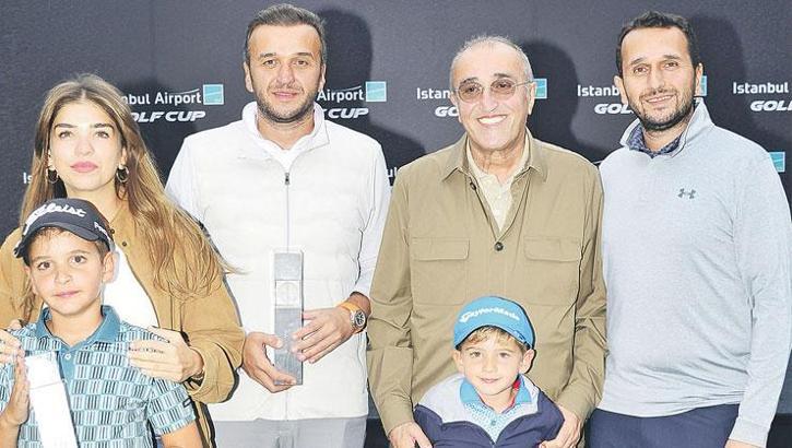 Baba-oğulun golf gururu