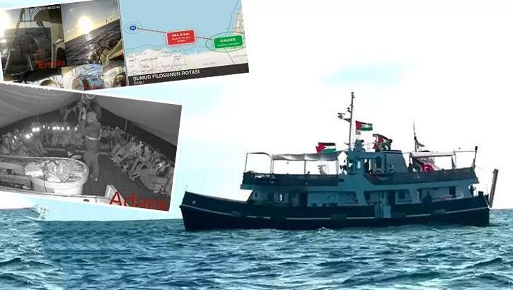 Sumud Filosu yüksek alarmda! Riskli bölgeye girildi