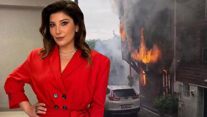 Beşiktaş'taki evi yangında zarar gördü! Şebnem Bozoklu'dan ilk açıklama