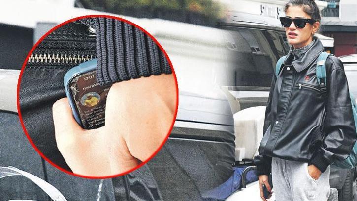 Berrak Tüzünataç, objektiflere stalk yaparken yakalandı