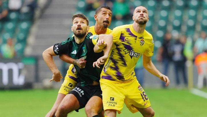 Kocaelispor-Eyüpspor maçında 3 puan tek golle geldi