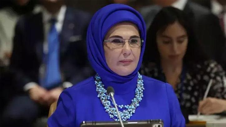 Emine Erdoğan'dan İsrail'in Gazze'de yaptığı soykırımın ikinci yılına ilişkin paylaşım