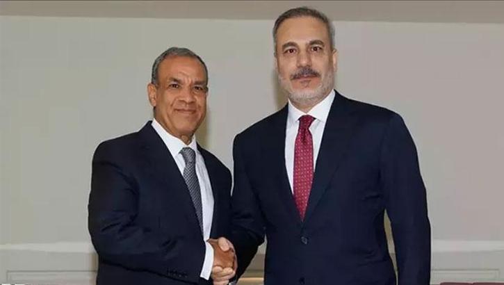 Dışişleri Bakanı Hakan Fidan, Mısırlı mevkidaşı Abdulati ile görüştü!