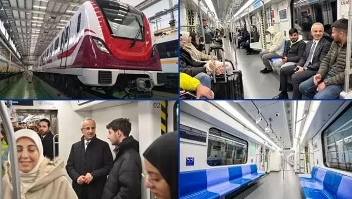 Gayrettepe-İstanbul Havalimanı metrosunda yolcu rekoru kırıldı