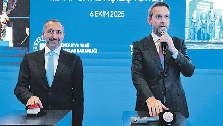 Sivas'taki santral İstanbul'dan açıldı