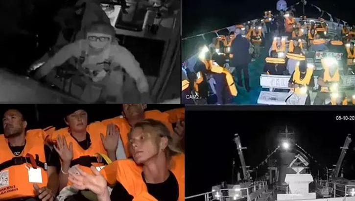 İsrail'den Özgürlük Filosu'na saldırı! Gazze'ye yardım götürmek isteyen aktivistler alıkonuldu