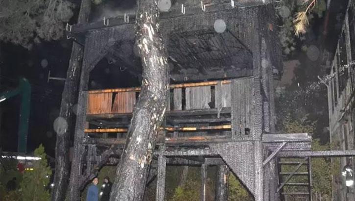 Atatürk’ün kaldığı konakta çıkan yangın söndürüldü