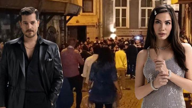 Eşref Rüya setinde hayran izdihamı! 'Eşref Tek' kalmıyor