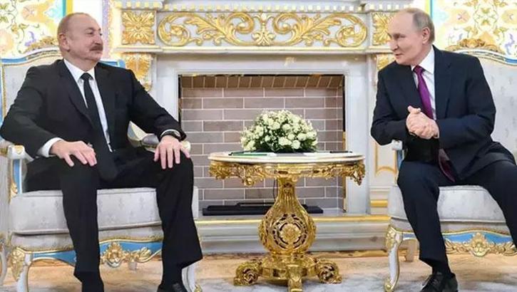 Putin ile Aliyev bir araya geldi! 'Olayın çözüleceğinden şüphemiz yok'