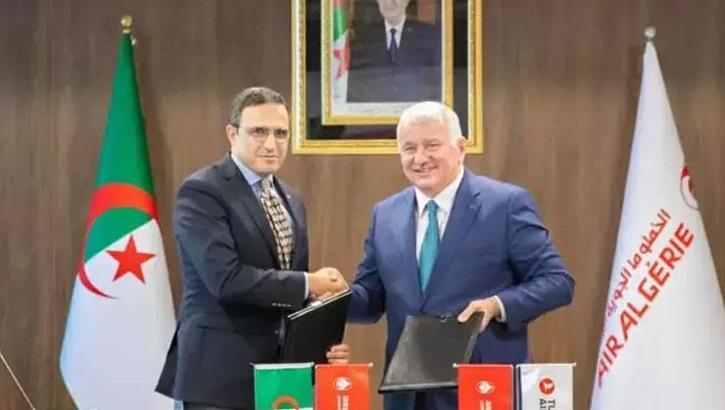 THY ile Cezayir Hava Yolları arasında işbirliği anlaşması!