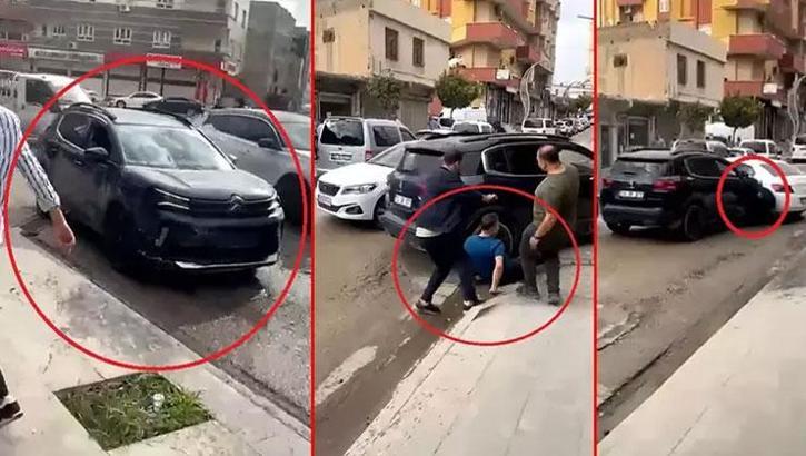 Trafikte tartışma kanlı bitti! Cipiyle tartıştığı kişinin ayaklarını ezdi