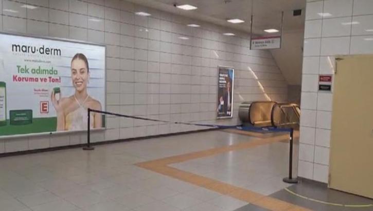 Metroda şok anlar! Bir kişi raylara atladı