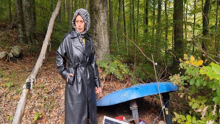 Çiftçi Esra tarlaya gittiğinde gördüklerine inanamadı! 'En azından canıma zarar gelmedi'