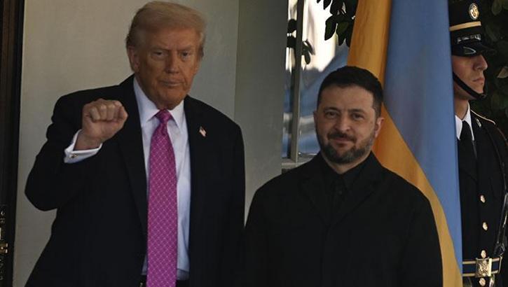 Trump, Beyaz Saray'da Zelenski ile görüştü: Bu savaşı bitirmek istiyorum