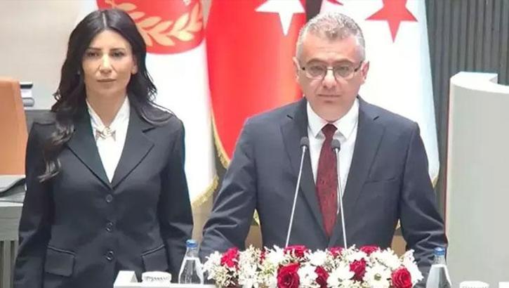 KKTC Cumhurbaşkanı Tufan Erhürman Meclis'te yemin etti