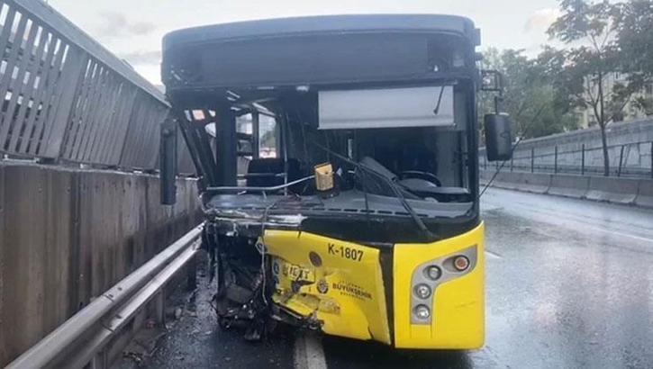 Kadıköy'de İETT otobüsü kazası! Şoför alkollü çıktı