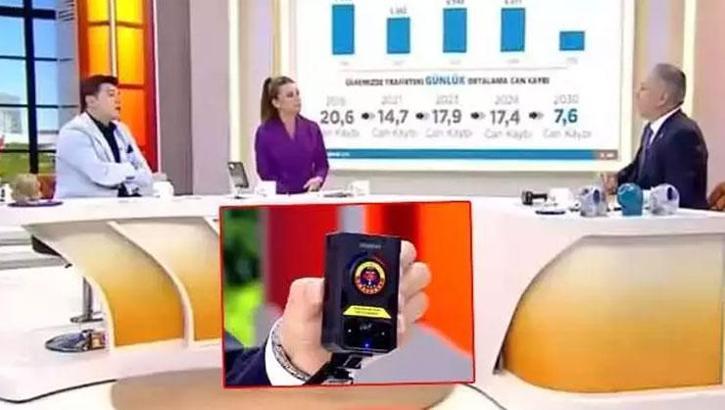 Bakan Yerlikaya Kanal D canlı yayınında tanıttı! Trafikte 'yaka kamerası' dönemi