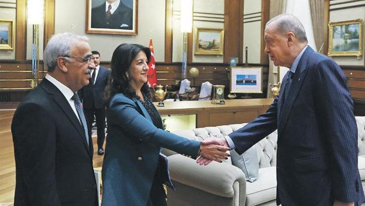 Dem heyeti Beştepe’deydi