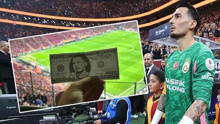 Eski Trabzonsporlu Uğurcan Çakır'a Dolarlı protesto! Galatasaray maçında gerilim