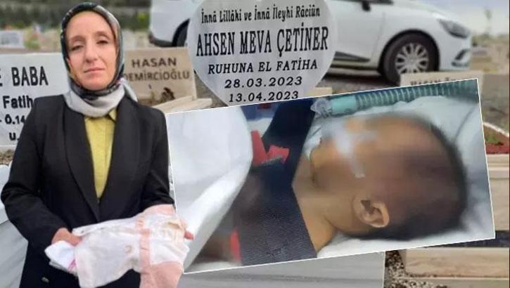 Hastanede düşürülüp kafatası kırılan Ahsen Meva bebeğin ölümünde 6 sağlık çalışanına dava