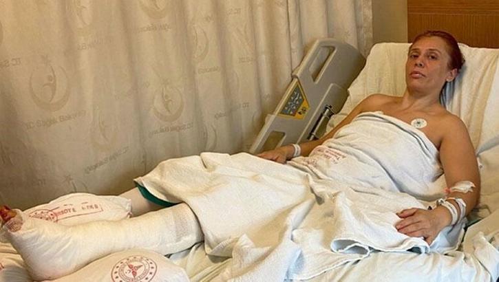 Eski eşi tarafından arabayla ezilerek ağır yaralanan Hatice Ekiz: Ölmek istemiyorum