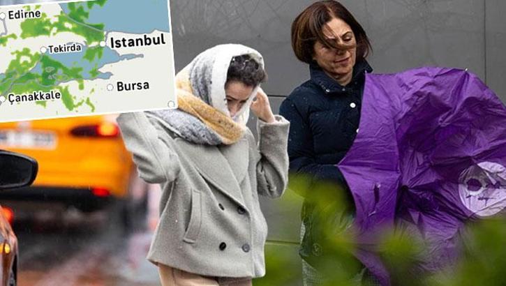 Meteoroloji ve AKOM uyarmıştı: İstanbul'da beklenen yağış başladı! 3 gün sürecek...