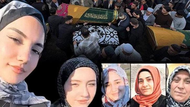 Kocaeli'deki yangın faciasında ölen 6 kişiye acı veda