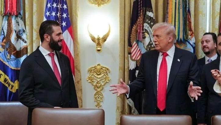 Trump'tan Şara görüşmesinde Türkiye vurgusu! 'Erdoğan büyük bir lider'