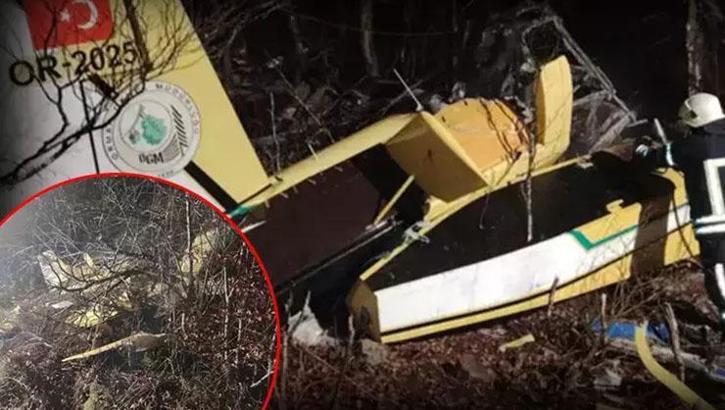 Siyasilerden düşen yangın söndürme uçağında şehit olan pilot için başsağlığı mesajı