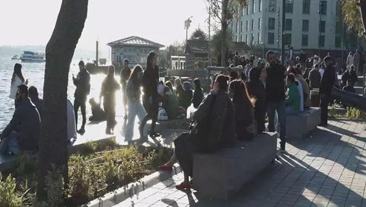 İstanbul'da güneş kendini gösterdi! Sıcak havayı görenler soluğu sahillerde aldı