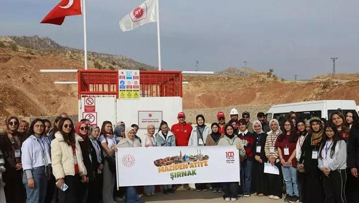 Enerji Bakanlığı, Gabar'daki petrol üretim tesisinde öğrencileri ağırladı