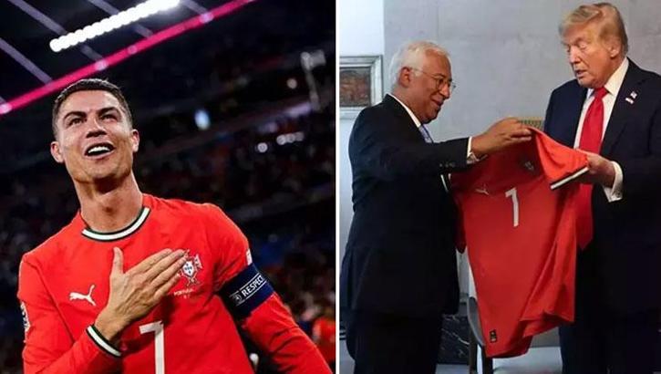 Beyaz Saray’a sürpriz ziyaret! Ronaldo, Trump ile bir araya geliyor