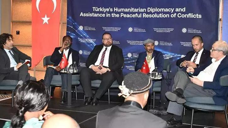 İletişim Başkanlığı'ndan 'Türkiye'nin Çatışmaların Barışçıl Çözümünde Yürüttüğü İnsani Diplomasi ve Yardımları' paneli