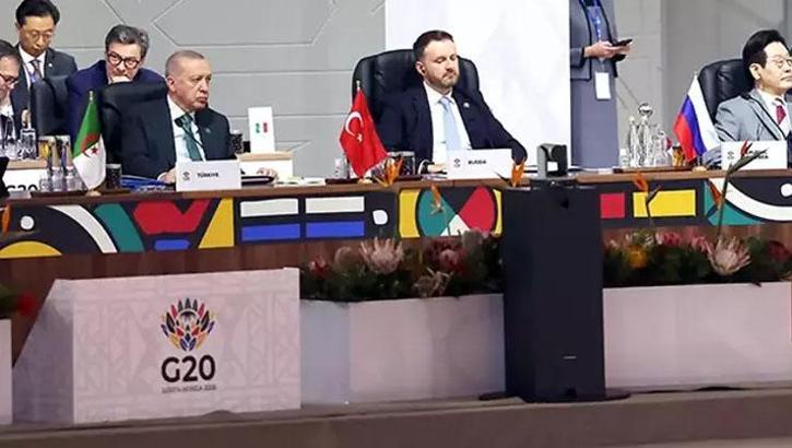 Cumhurbaşkanı Erdoğan, G20 Liderler Zirvesi kapsamında verilen akşam yemeğine katıldı