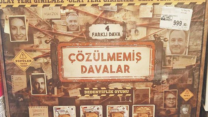 Çocuk raflarında cinayet senaryoları