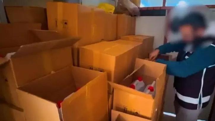 Sahte ve kaçak içki operasyonu: 169 şüpheli hakkında adli işlem