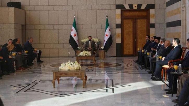 Suriye'de 14 yıl sonra bir ilk! BMGK heyeti Şam'da