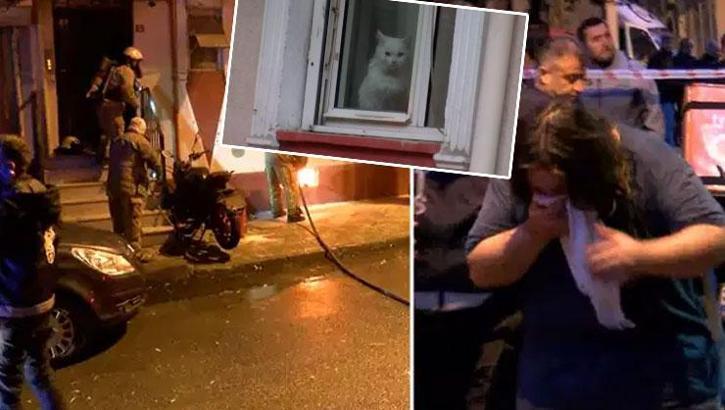 Küçükçekmece'de korkutan yangın: 1'i bebek 2'si çocuk 6 kişi kurtarıldı