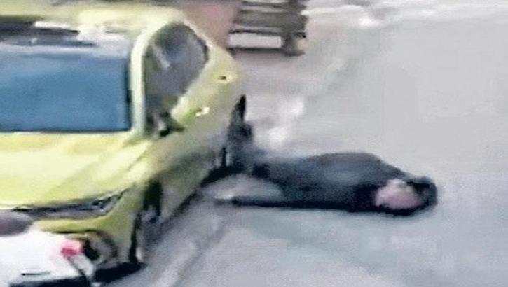 Sokak ortasında kiracı kurbanı oldu