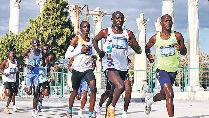 Olimpiyat yolunda Mersin arkanda