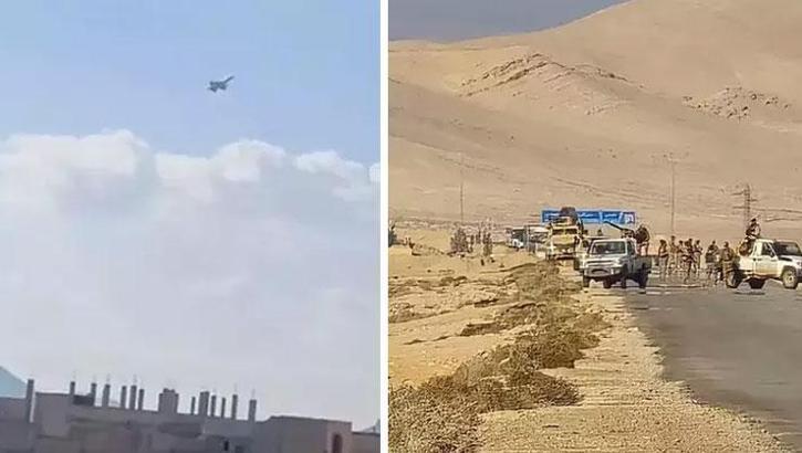 Suriye'de ABD'li askerlere ateş açıldı! Savaş uçakları havalandı