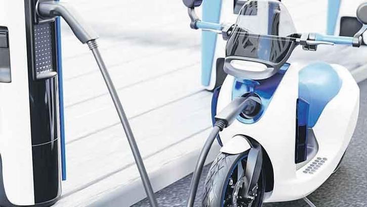 İki teker elektriklendi