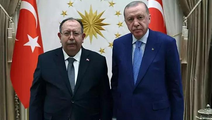 Cumhurbaşkanı Erdoğan, YSK Başkanı Yener'i kabul etti