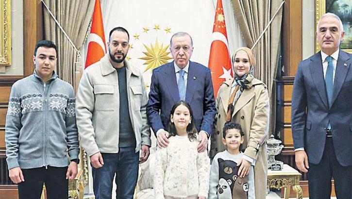 Beştepe’de en özel görüşme