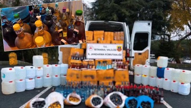 Yılbaşı öncesi 17 ilde sahte içki operasyonu: 66 şüpheli hakkında işlem yapıldı