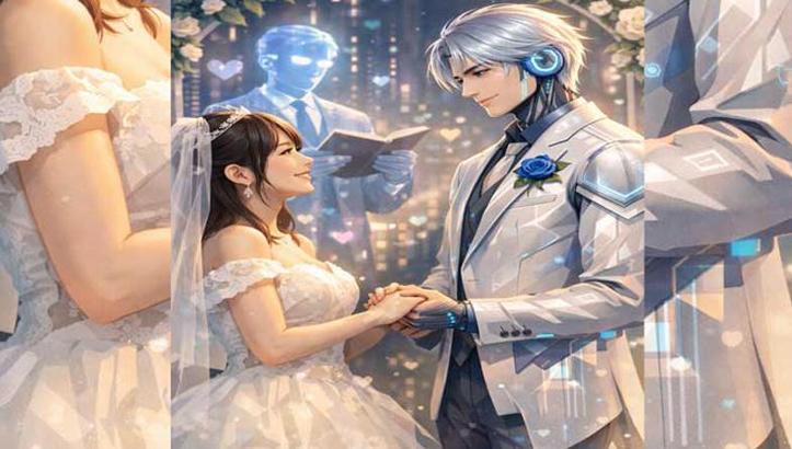 Bunu da gördük! ChatGPT ile yarattığı karakterle evlendi