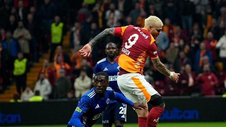 Galatasaray evinde 3 puanı 3 golle aldı