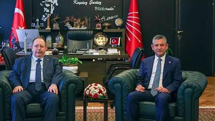 YSK Başkanı Yener, CHP Genel Başkanı Özel'i ziyaret etti